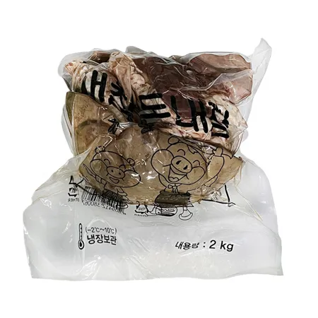 새참 돈내장 2kg / 국내산 돼지 간,허파,오소리 구성