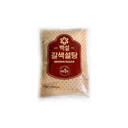 백설 갈색설탕 3kg / 제일제당 황설탕 설탕 이미지