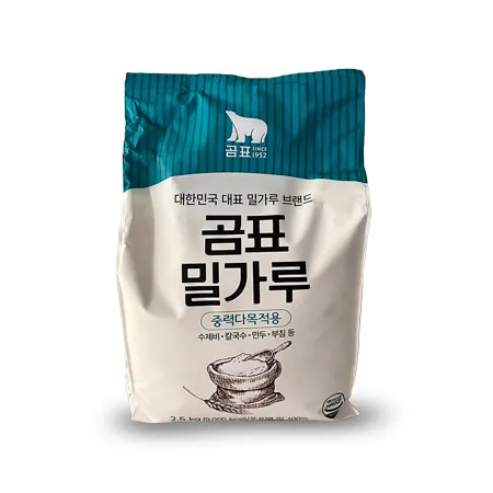 곰표 중력다목적용 밀가루 2.5kg / 수제비,만두,칼국수,부침용 밀가루