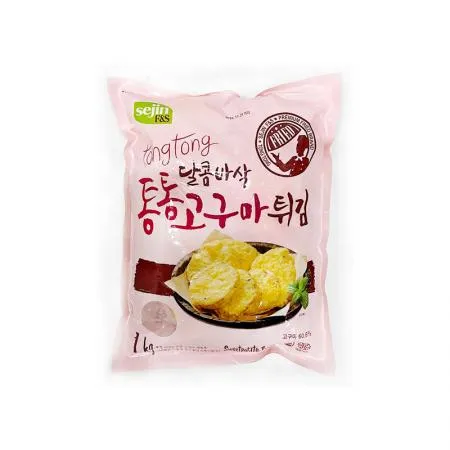 통통 고구마튀김1kg / 고구마 튀김 분식 사이드메뉴  이미지