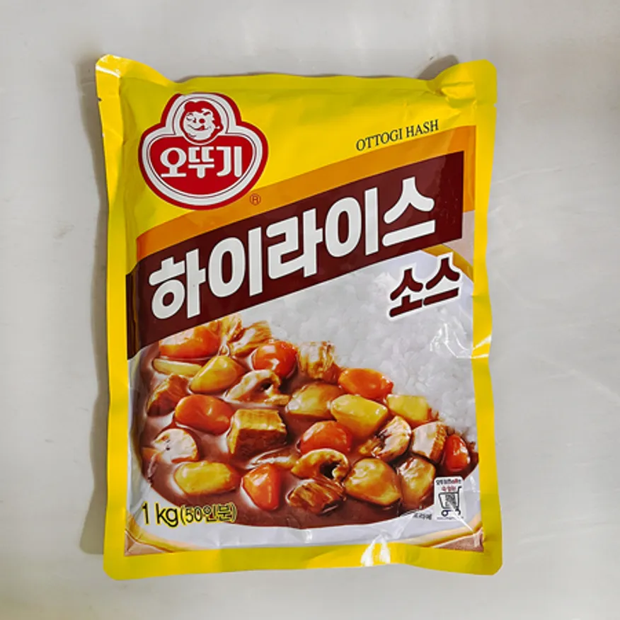 오뚜기 하이라이스소스분말 1kg / 하이라이스분말 50인분 이미지