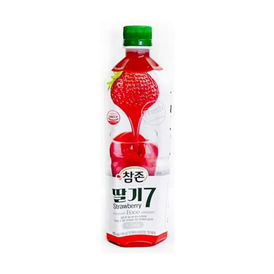 참존 딸기7(원액)835ml / 과일액상베이스 음료베이스 딸기맛 이미지