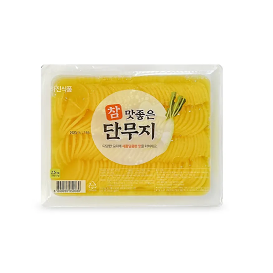 참 맛좋은 반달단무지2.5kg / 하진 반달단무지,절임단무지 이미지