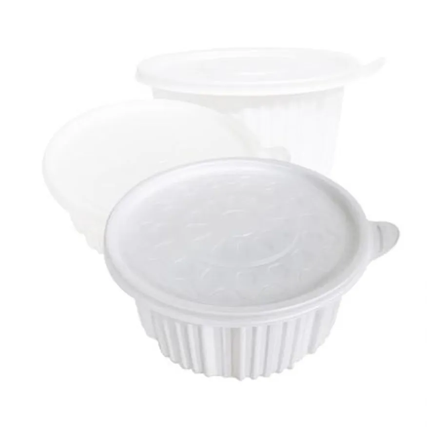 BK 탕용기(중)+뚜껑 200개세트 / 감자탕용기 이미지