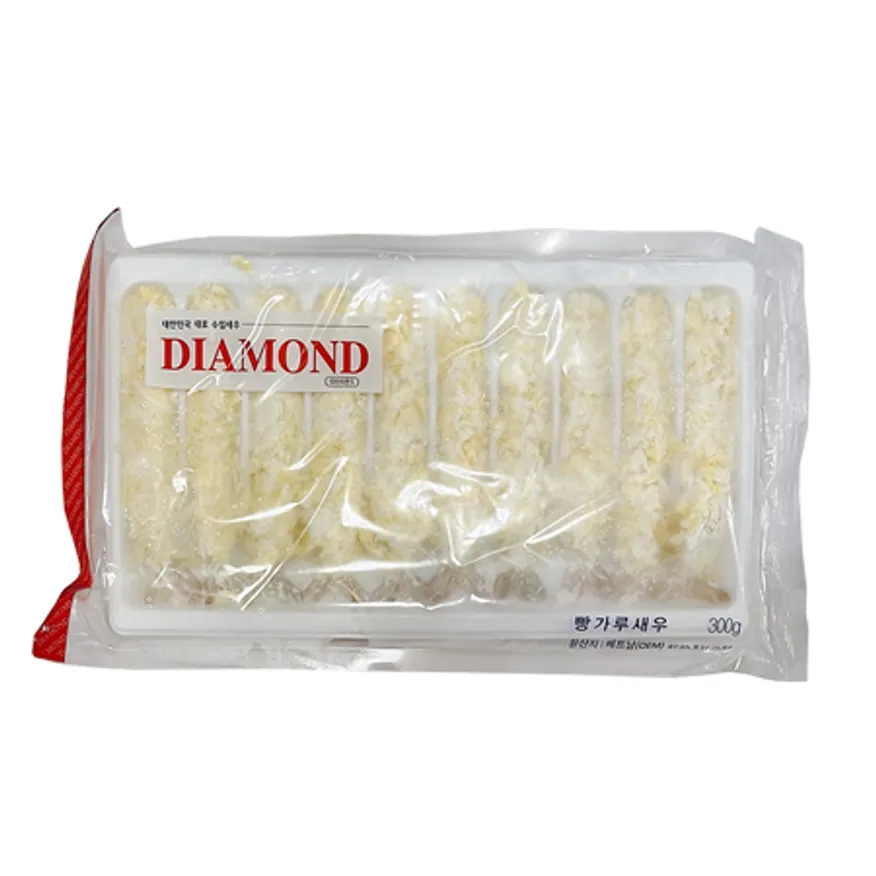 다이아몬드 빵가루새우(30gx10미) 300g / 튀김용 냉동보관 빵새우 이미지