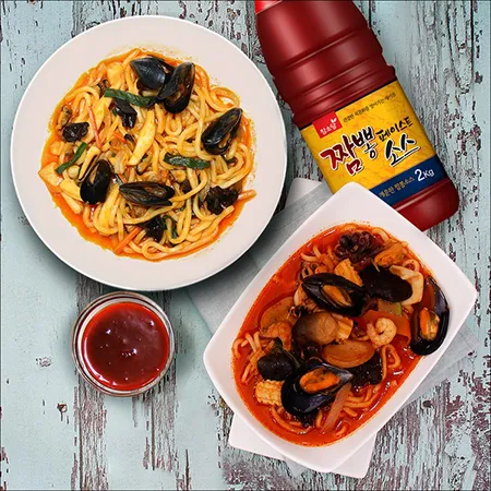 참소당 짬뽕페이스트소스2kg / 짬뽕소스 짬뽕탕소스 이미지