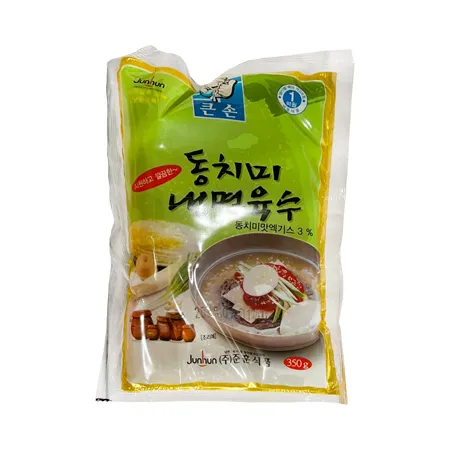 준훈 큰손동치미냉면육수 350gx30봉(1박스) / 동치미 냉면육수 이미지