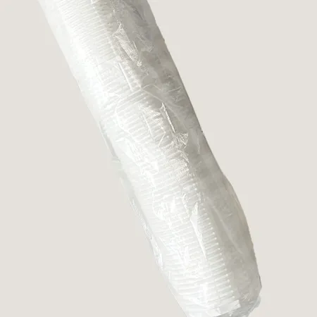 종이컵뚜껑350cc 1줄(100개입) / 종이용기뚜껑 96파이,백색,전자렌지 사용가능 이미지