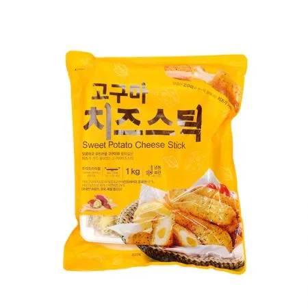 이지푸드 고구마치즈스틱1kg 이미지