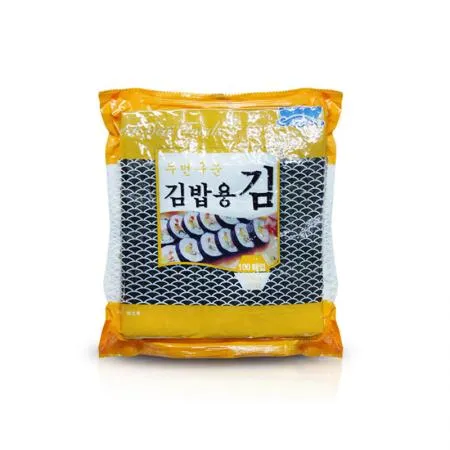 해농 더조은 김밥용김100매(1봉) / 구운김 김밥김 이미지