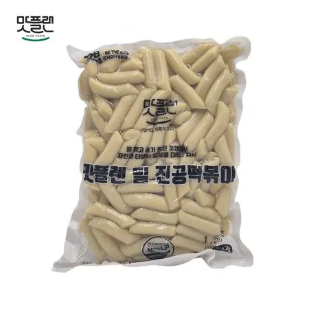 [낱개] 맛플랜 비비푸드 밀떡 진공 떡볶이떡 (중) 1.5kg