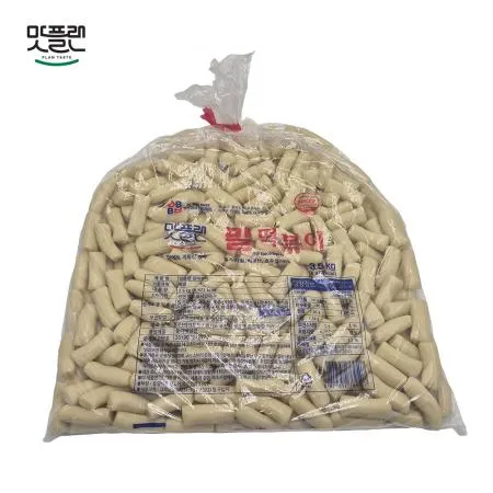 [낱개] 맛플랜 비비푸드 밀떡 당일 떡볶이떡 (5cm 대) 3.5kg