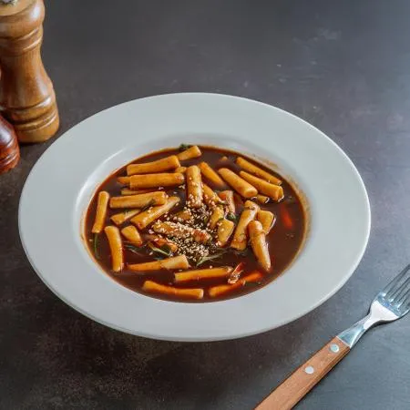 맛플랜 비비푸드 짜장 떡볶이 밀키트 기본구성(밀떡) 2인분 이미지