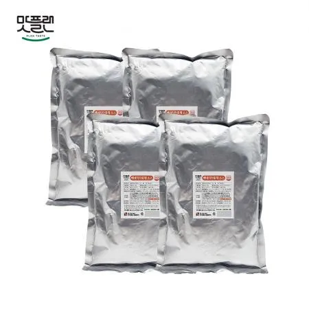 [박스] 맛플랜 비비푸드 떡볶이 베네치아 로제 소스 800g X 4개