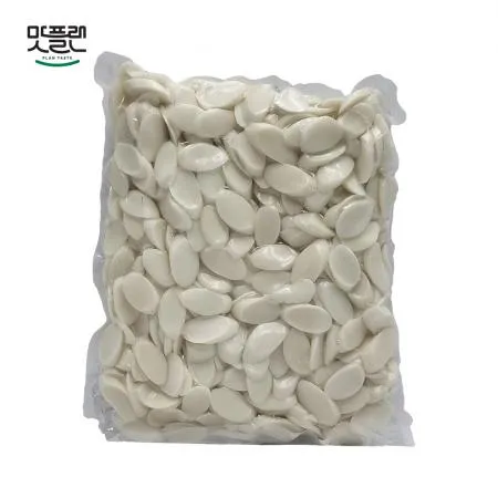 [박스] 맛플랜 비비푸드 쌀떡 진공 떡국 떡 3kg X 4개 이미지