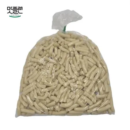 [낱개] 맛플랜 비비푸드 밀떡 당일 떡볶이떡 (5cm 소) 2kg 이미지