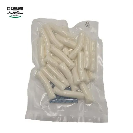 [밀키트용] 맛플랜 비비푸드 쌀떡 진공 떡볶이떡 (5cm 소) 150g X 20개 이미지