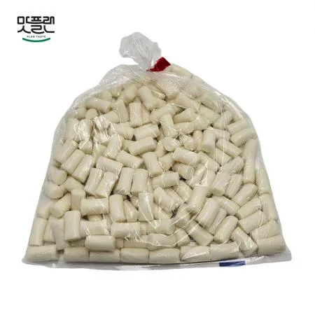 [낱개] 맛플랜 비비푸드 쌀떡 당일 떡볶이떡 (3cm 중) 1.5kg 이미지