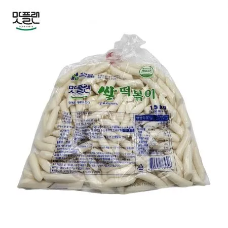 [낱개] 맛플랜 비비푸드 쌀떡 당일 떡볶이떡 (중) 1.5kg