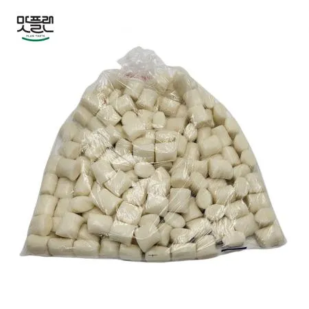 [낱개] 맛플랜 비비푸드 쌀떡 당일 떡볶이떡 (새알) 1.5kg 이미지