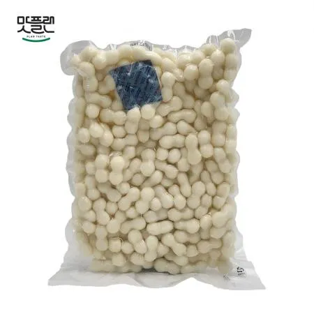 [낱개] 맛플랜 비비푸드 쌀떡 국내 떡볶이떡 조랭이떡 1kg 이미지