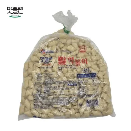 [낱개] 맛플랜 비비푸드 밀떡 당일 떡볶이떡 (절단) 2kg
