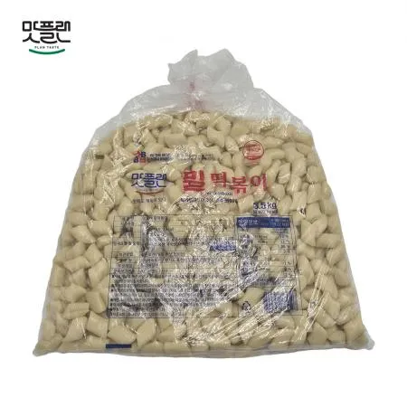 [낱개] 맛플랜 비비푸드 밀떡 당일 떡볶이떡 (절단) 3.5kg