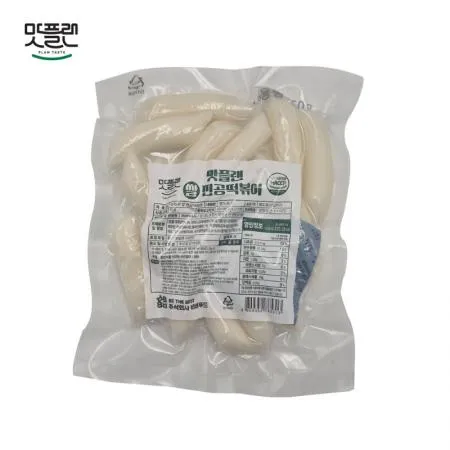 [밀키트용] 맛플랜 비비푸드 쌀떡 진공 떡볶이떡 (중) 150g X 20개 이미지