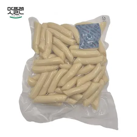 [밀키트용] 맛플랜 비비푸드 밀떡 진공 떡볶이떡 (소) 500g X 8개 이미지