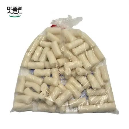 [낱개] 맛플랜 비비푸드 쌀떡 당일 떡볶이떡 (구멍) 1.5kg 이미지