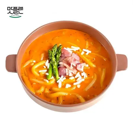 맛플랜 비비푸드 베네치아 로제 떡볶이 밀키트 기본구성(밀떡) 2인분