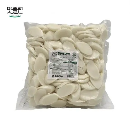 [박스] 맛플랜 비비푸드 쌀떡 진공 떡국 떡 1.4kg X 10개 이미지