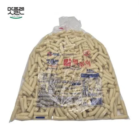 [낱개] 맛플랜 비비푸드 밀떡 당일 떡볶이떡 (5cm 소) 3.5kg