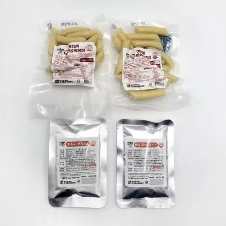 맛플랜 비비푸드 베네치아 로제 떡볶이 밀키트 기본구성(밀떡) 2인분 이미지