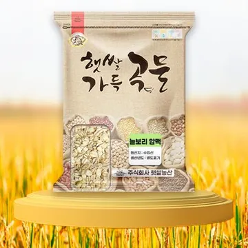 수입 늘보리 압맥 2kg 납작보리