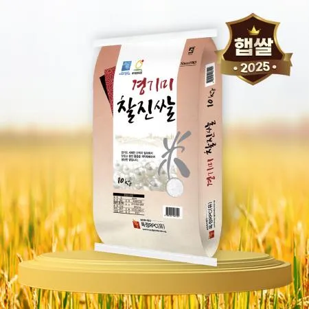 [25년산] 경기미 찰진쌀 10kg 찰기가 있는쌀 상등급
