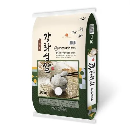 25년 강화섬쌀 20kg 강화쌀