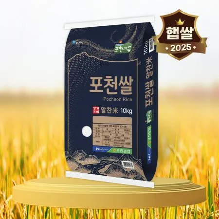 햇쌀농산 2025 해솔촌 경기미 10kg 포천농협 포천쌀