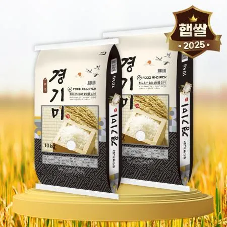 25년 햇쌀농산 경기미쌀 20kg(10kg 2개) 햅쌀 경기쌀 상등급