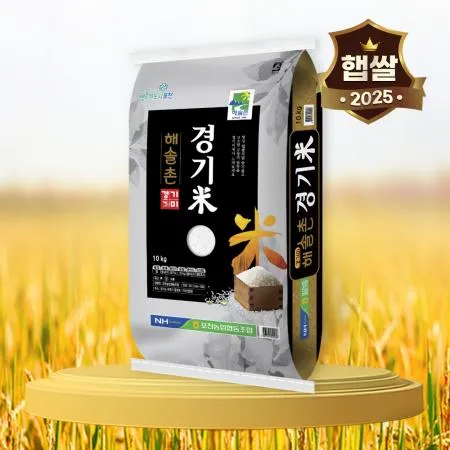 햇쌀농산 2025 해솔촌 경기미 10kg 포천농협 포천쌀