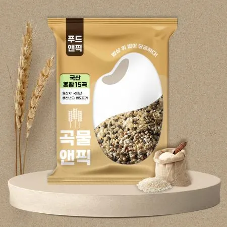 국산 15곡 혼합곡 국내산 햇곡 잡곡 5kg