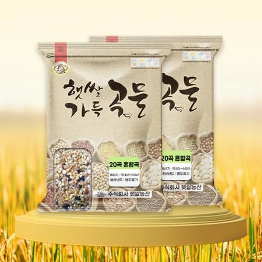 햇쌀농산 20곡 혼합잡곡 10kg(5kg 2개) 혼합곡 대용량 이미지