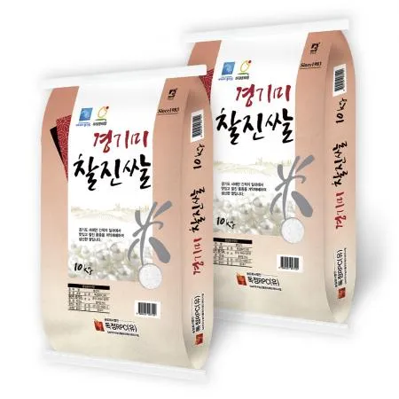 [26년산] 경기미 찰진쌀 20kg (10kg 2개) 찰기가 있는쌀