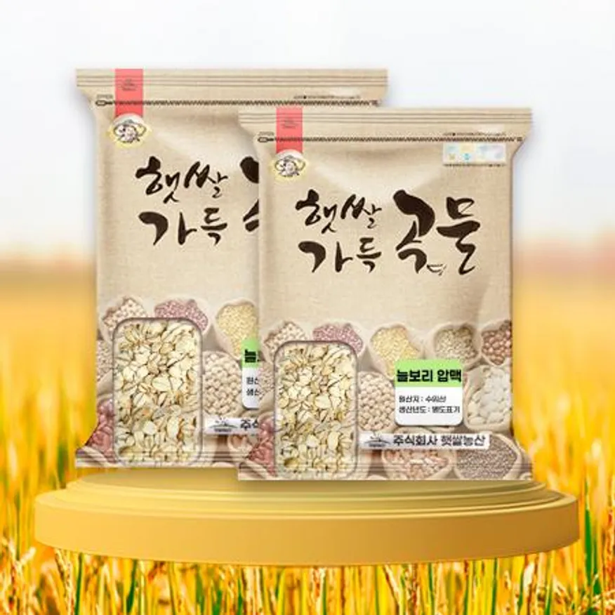 수입 늘보리 압맥 8kg(4kg 2개) 이미지