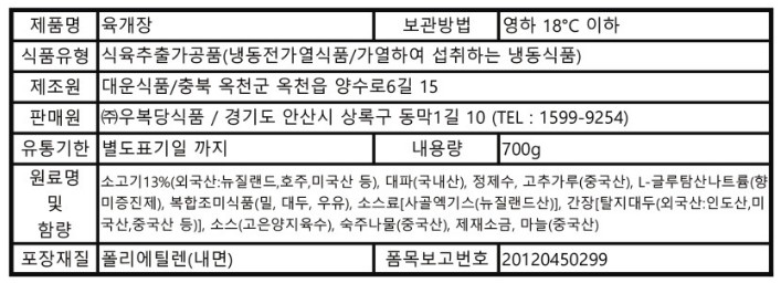 상품정보제공고시