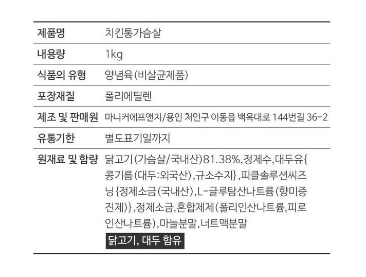 상품정보제공고시
