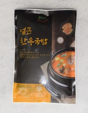 우복당 하피 얼큰 한우국밥 600g
