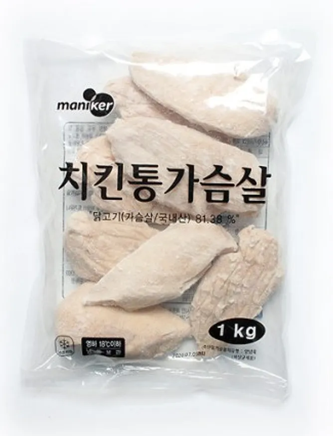 우복당 초계 닭 가슴살 1kg 이미지