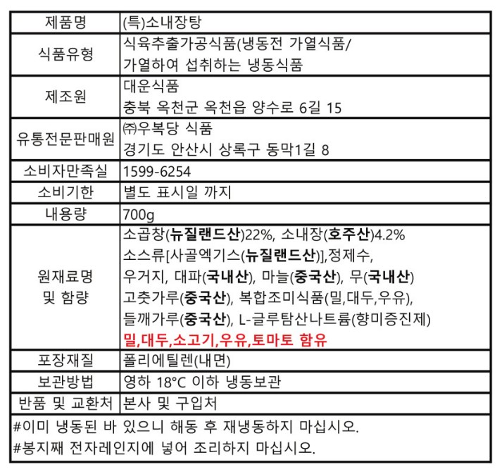 상품정보제공고시
