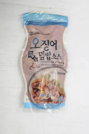 미미 오징어덮밥 소스 2.3kg (230g x 10개 / 10인분) 국내산 오징어